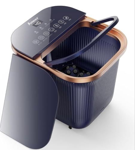 訳あり 品 展示品につきお買い得価格 Ameer足湯器 足湯 フットバス 温度調節 保温 タイマー機能 減菌機能 足部シャワー