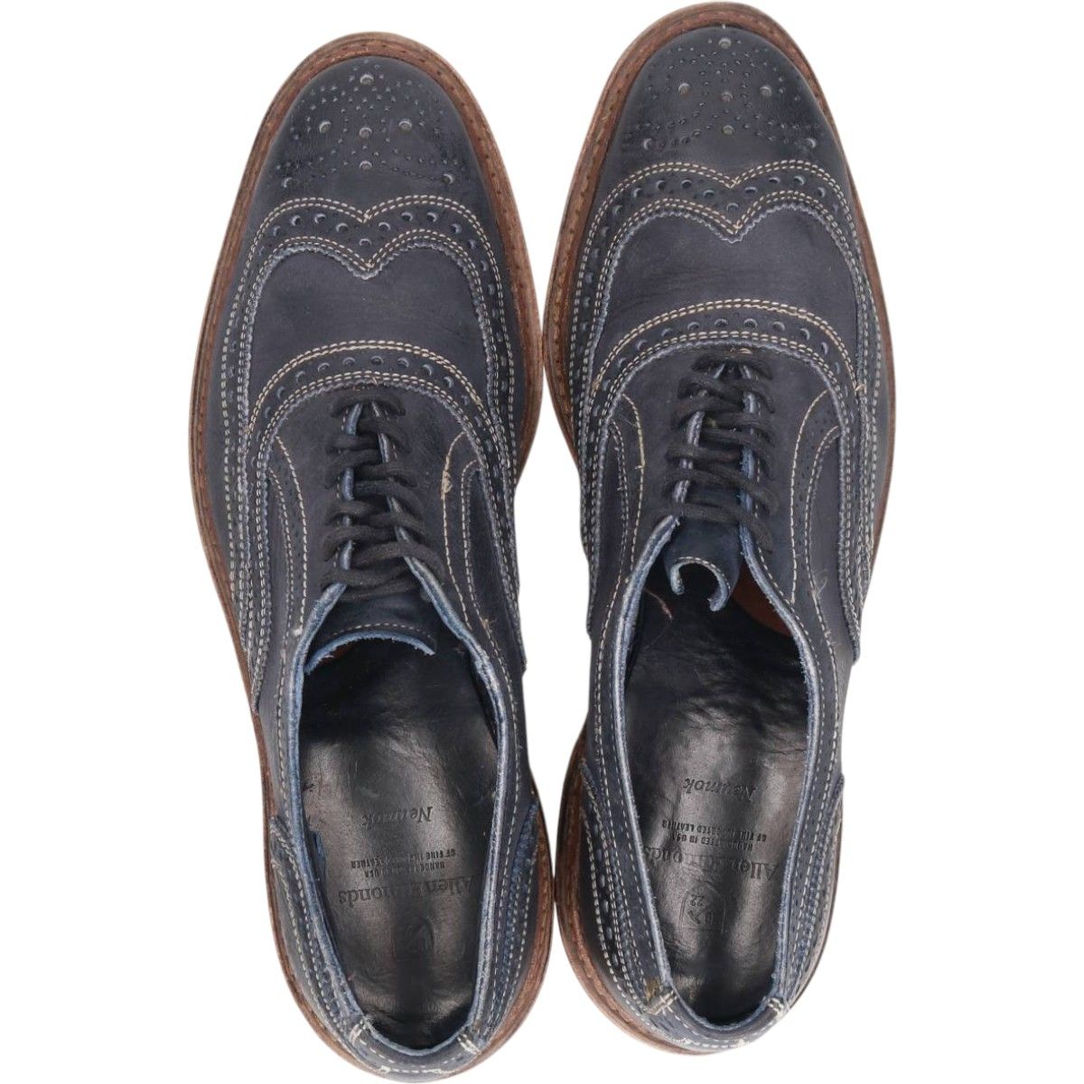Allen Edmondsアレンエドモンズ ウイングチップ US 6 1/2 古着 アレンエドモンズ ALLEN EDMONDS Neumok ウイングチップ