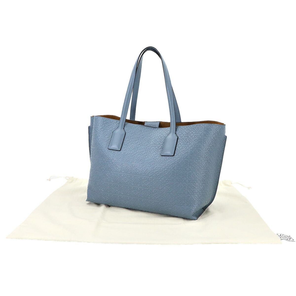 2点セットLOEWE ロエベ Tショッパー リピートアナグラム トートバッグ