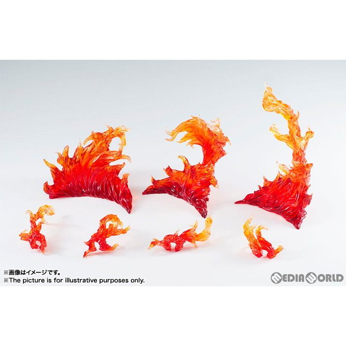 BANDAI - (再販)魂EFFECT(魂エフェクト) BURNING FLAME RED Ver.(バーニングフレイム レッドバージョン) フィギュア用アクセサリ バンダイスピリッツ 再販) 魂EFFECT(魂エフェクト) BURNING FLAME RED Ver