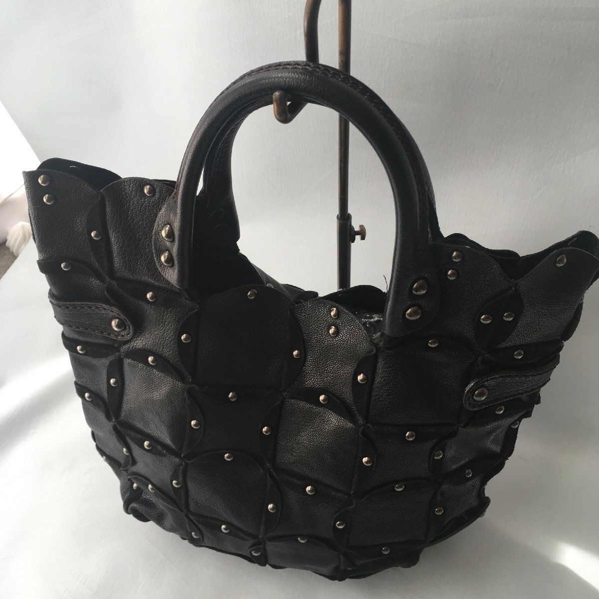 美品 JAMIN PUECH（ジャマンピュエッシュ）パッチワーク バッグ - メルカリ