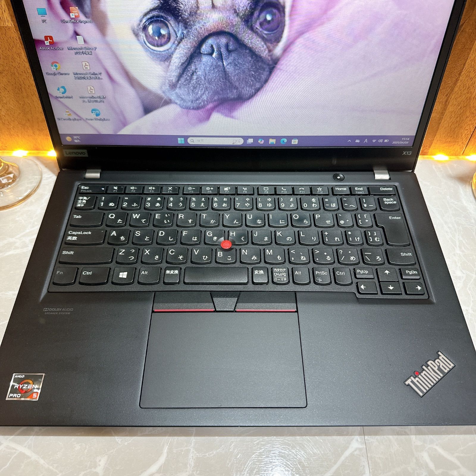 人気‼️Lenovo ThinkPad X13 ☘メモリ16GB☘️Ryzen5 4650U