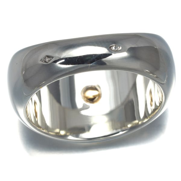 エルメス リング セリエ クルードセル 12.5号 シルバー800/K18YG  