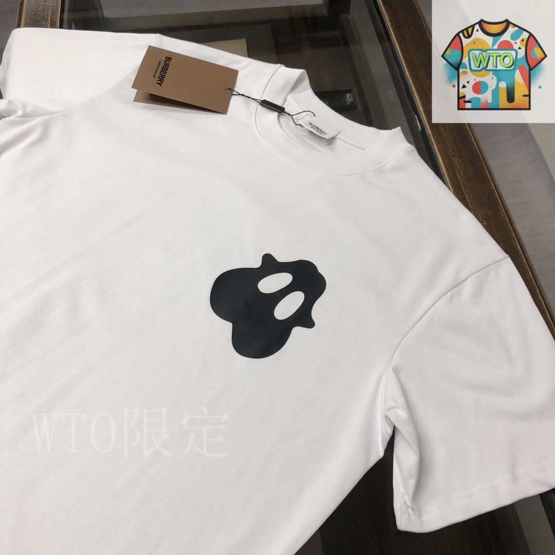 今日特価】Burberry 25SS Summer Dual-Cotton Tee - メルカリ