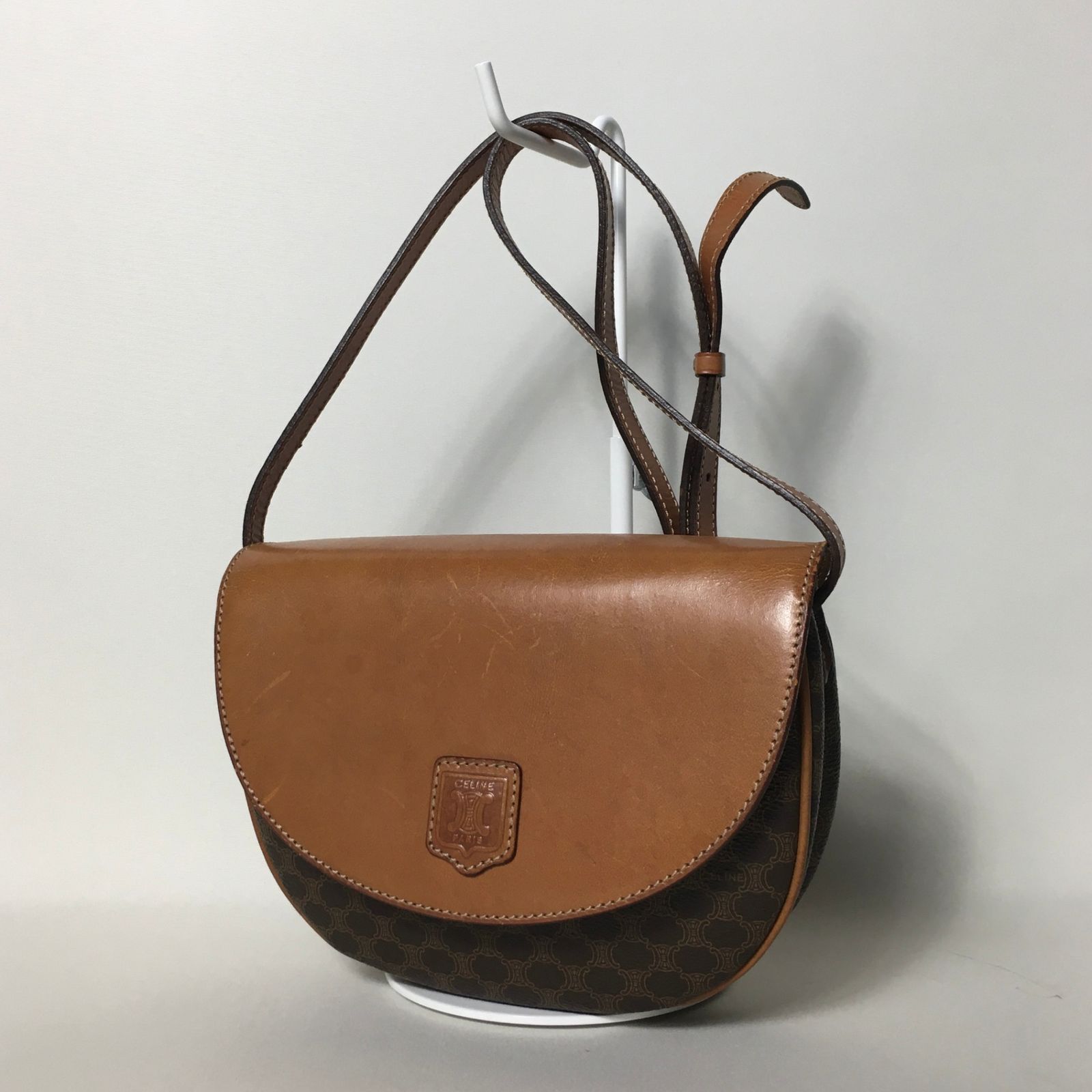 CELINE - 希少 袋付き セリーヌ マカダム柄 トリオンフ 2way