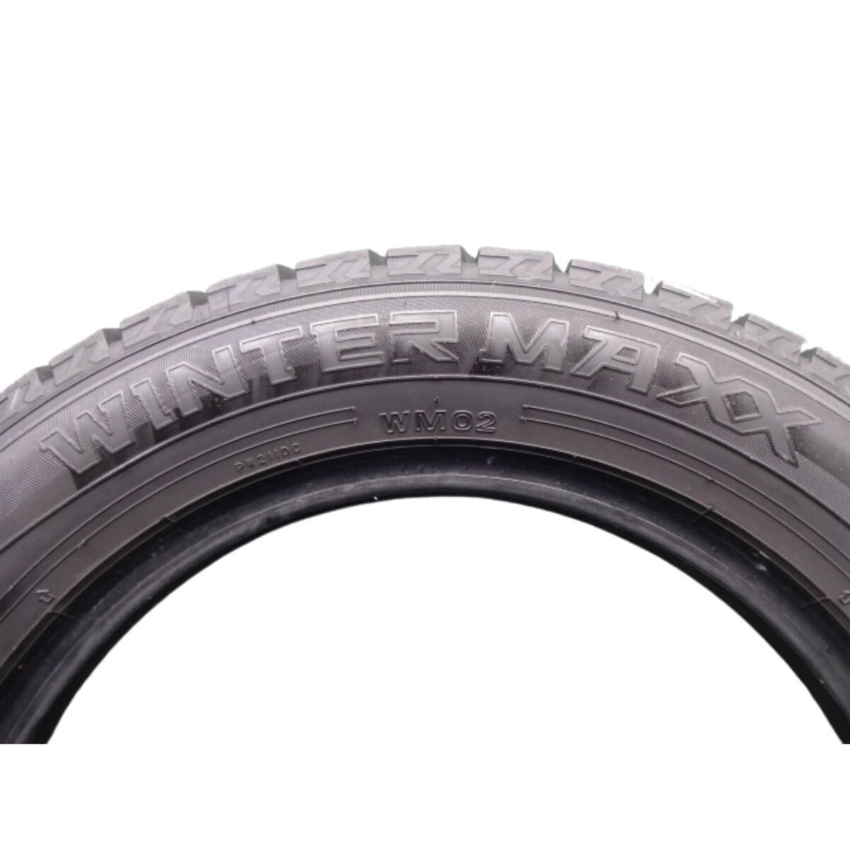 185/60R15 2022年製 冬用 2本 7分山 ダンロップ WINTER MAXX WM02