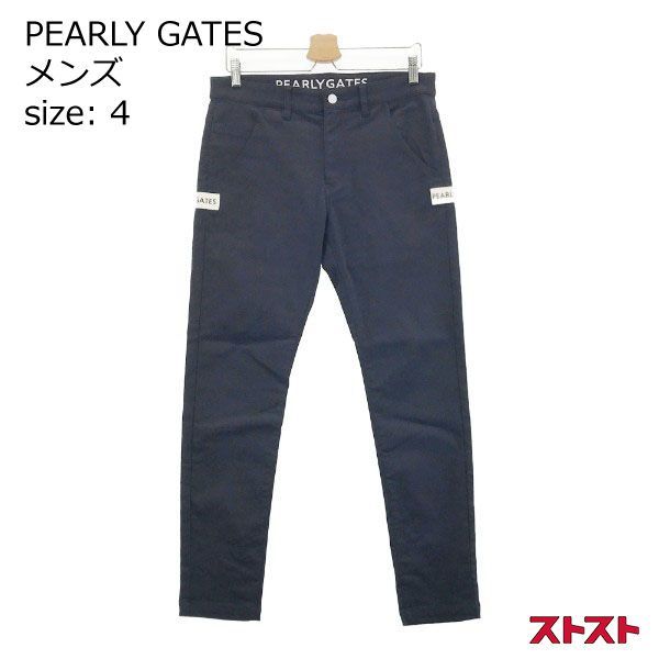PEARLY GATES パーリーゲイツ ストレッチパンツ 刺繍 エンブレム 4 ［240001874716］