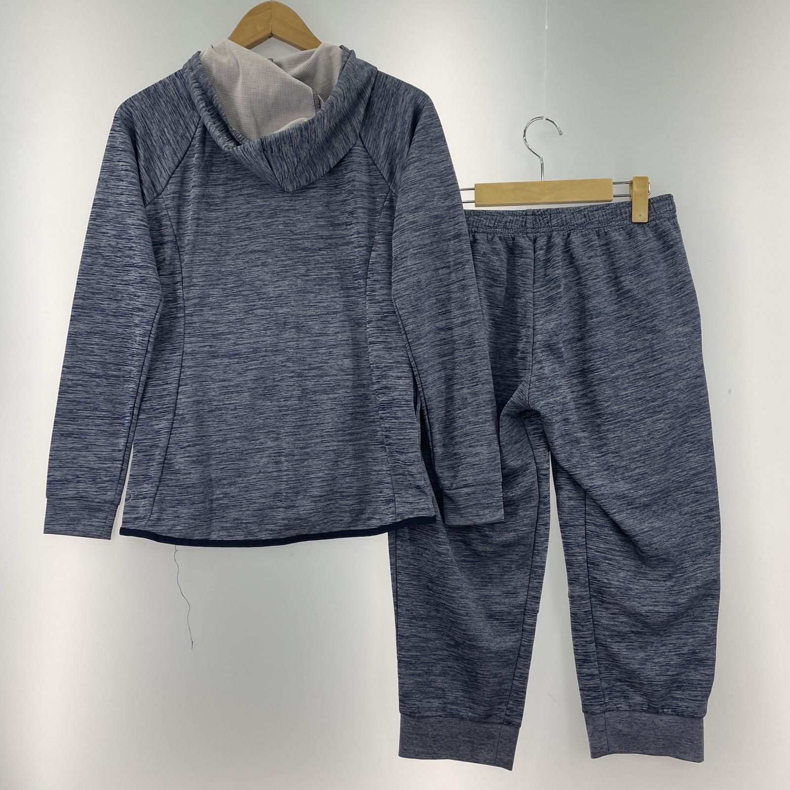PUMA プーマ ジップアップパーカー セットアップ size上M下L/ネイビー 
