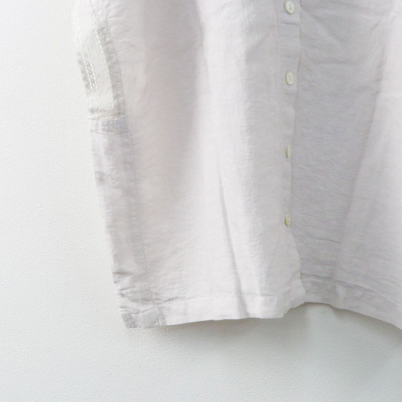 極美品 定価2万 2024SS ネストローブ nest Robe リネン近江晒し