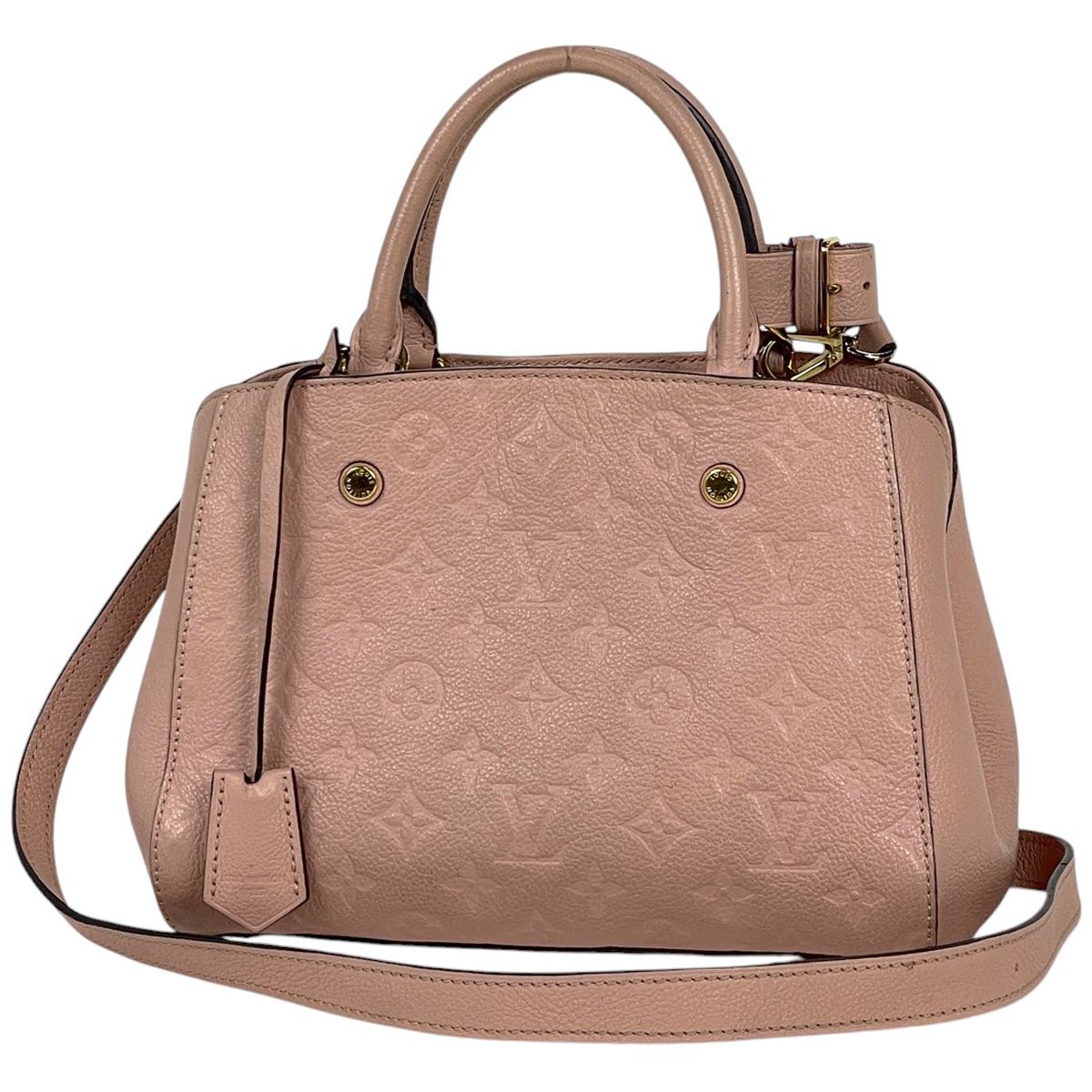 ルイヴィトン M44123 ショルダーバッグ ローズプードル  LOUIS VUITTON モンテーニュBB アンプラント ルイヴィトン M44123 ショルダーバッグ ローズプードル LOUIS VUITTON