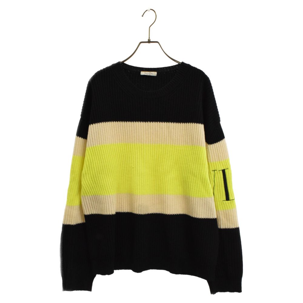 VALENTINO (ヴァレンチノ) 20AW VLTN LOGO Knit Sweater アーム