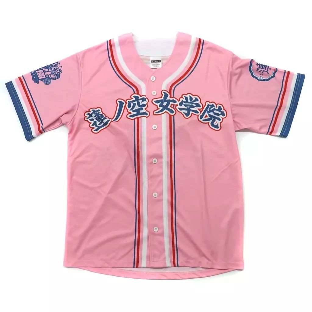 中古】ポロシャツ・ワークシャツ 蓮ノ空女学院 ベースボールシャツ