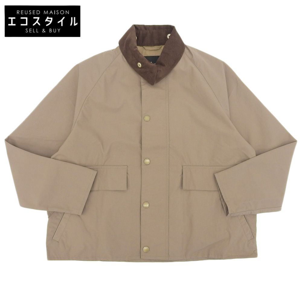 Barbour バブアー BORROWDALE ボロウデイル JAPAN LIMITED ナイロン ショート ブルゾン メンズ ブラウン 36 24SS 241MCAG013 36