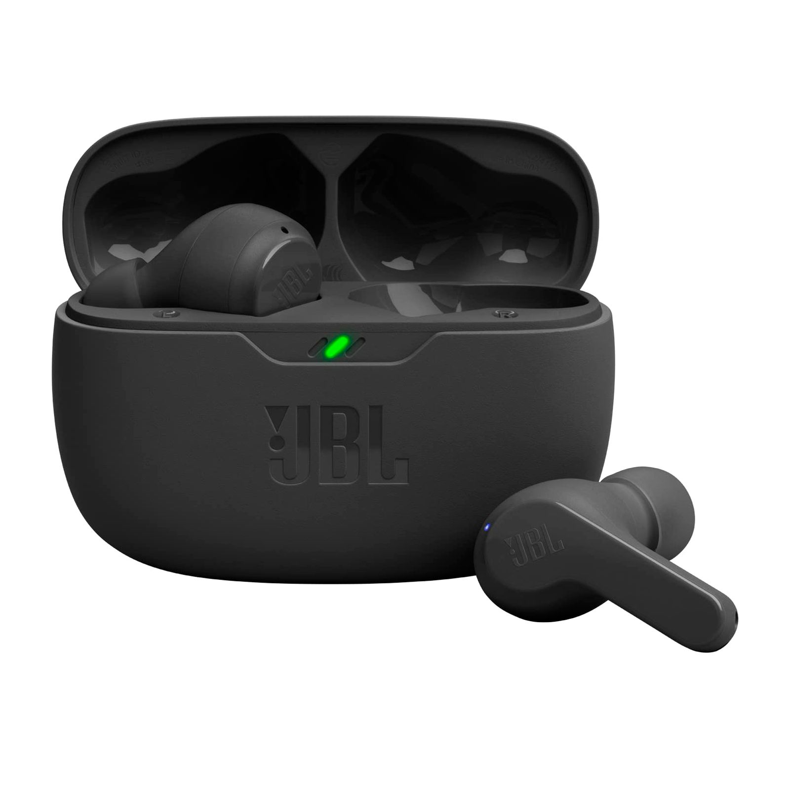 【JBL公式限定】JBL WAVE BEAM 完全ワイヤレスイヤホン IP54防水防塵 外音取込 BASSサウンド アプリ Bluetooth (ブラック) [ブラック]