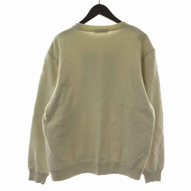 アンダーカバー UNDERCOVER JUN TAKAHASHI SWEAT UD スウェット トレーナー 長袖 クルーネック プリント 3 L  アイボリー 黒 ブラック UC2A4893-4 /NW33 □GY12 - メルカリ