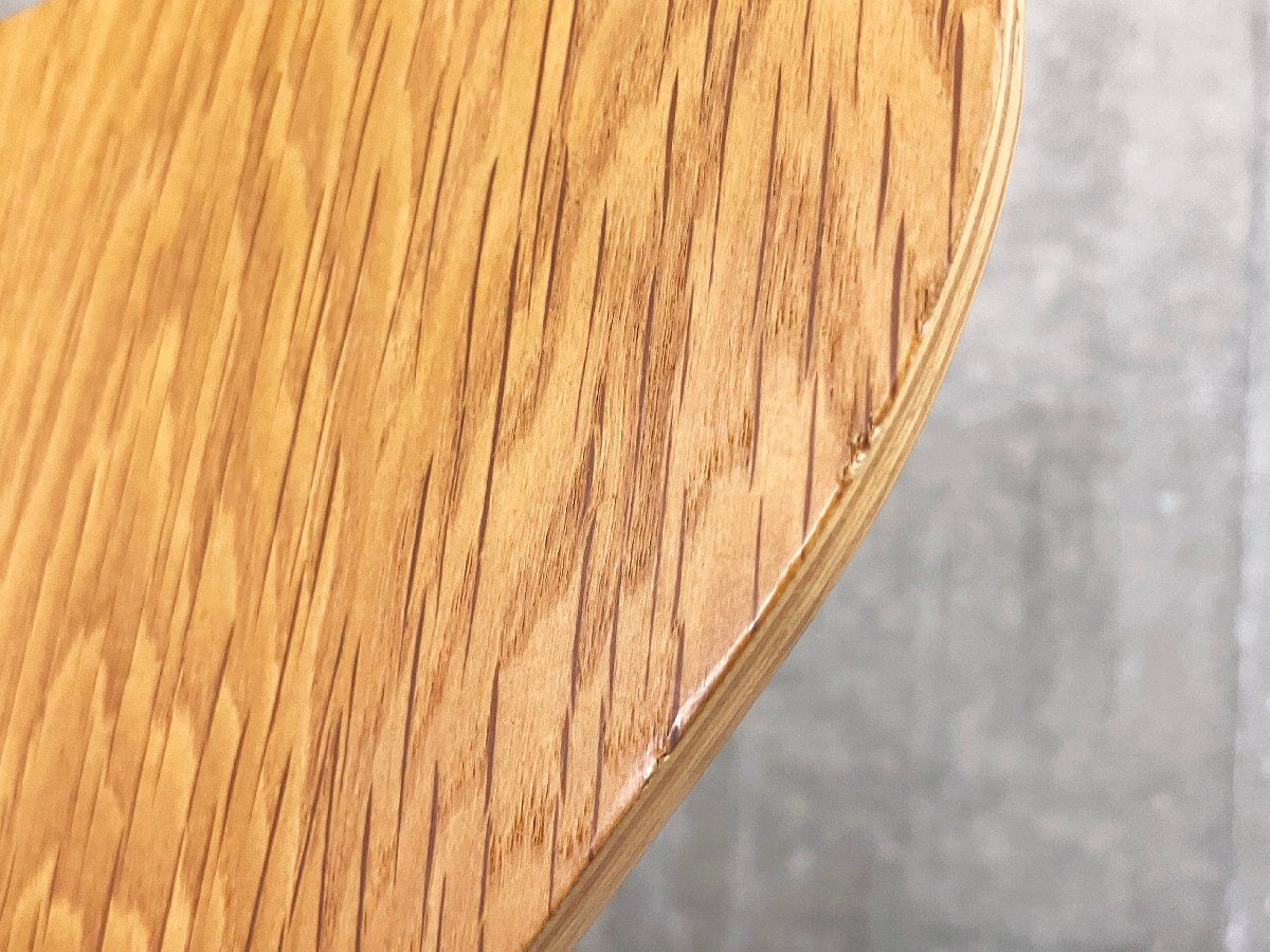 セブンチェア レザー張り ヴィンテージ セブンチェア フルパディング