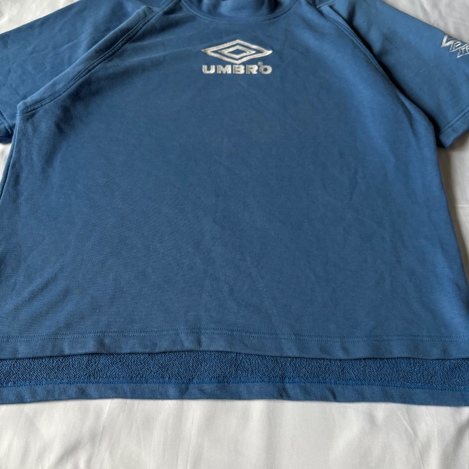 90s UMBRO “PRO TRAINING” S/S Embroidery Sweat Shirt アンブロ プロ 