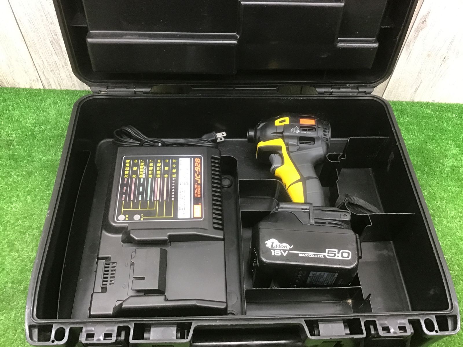 送料無料！【中古動作品】△MAX(マックス) 14.4V/18V兼用