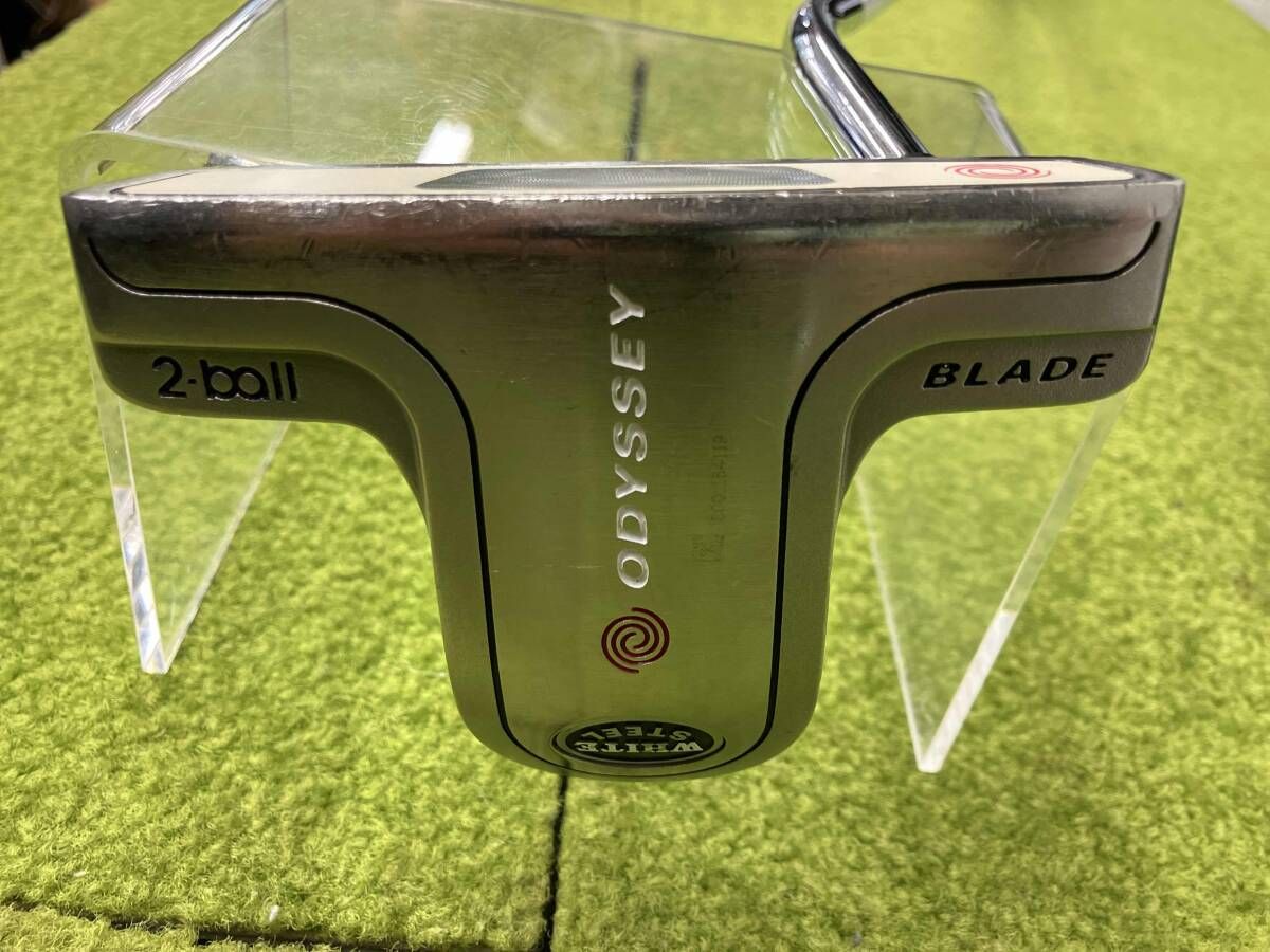 ODYSSEY WHITE STEEL 2-BALL パター オデッセイ ホワイトスチール 2
