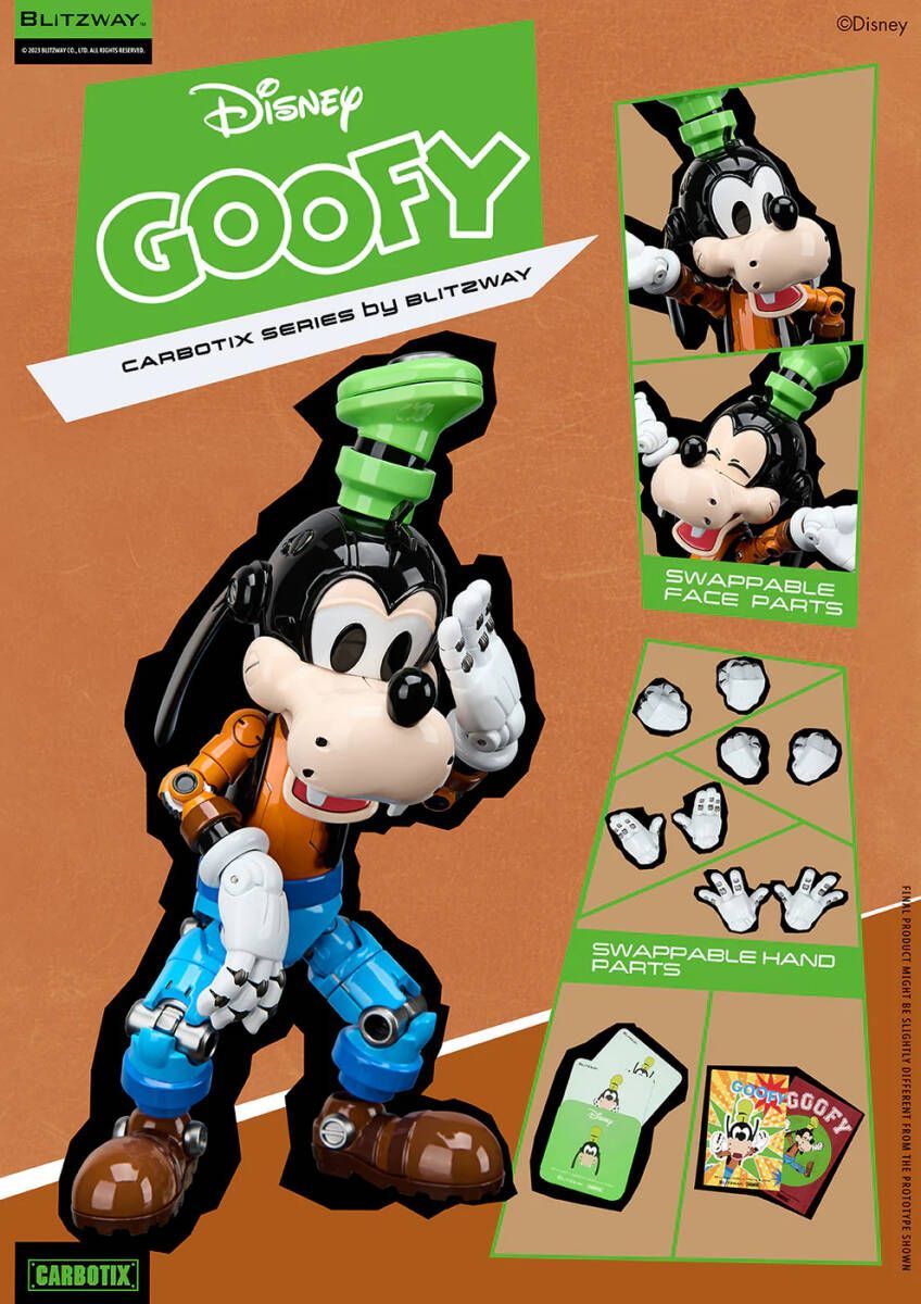 BLITZWAY CARBOTIX Disney Goofy 未開封新品 グーフィー BLITZWAY CARBOTIX Disney Goofy 未開封新品 グーフィー