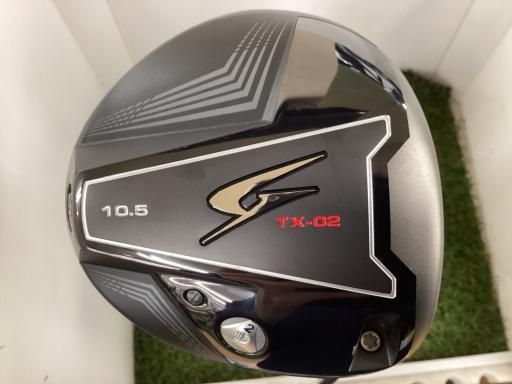 つるや GOLDEN PRIX TX-02 10.5° ドライバー DR 純正特注シャフト フレックスR メンズ 男性用 右利き 右用 Bランク ゴルフクラブ