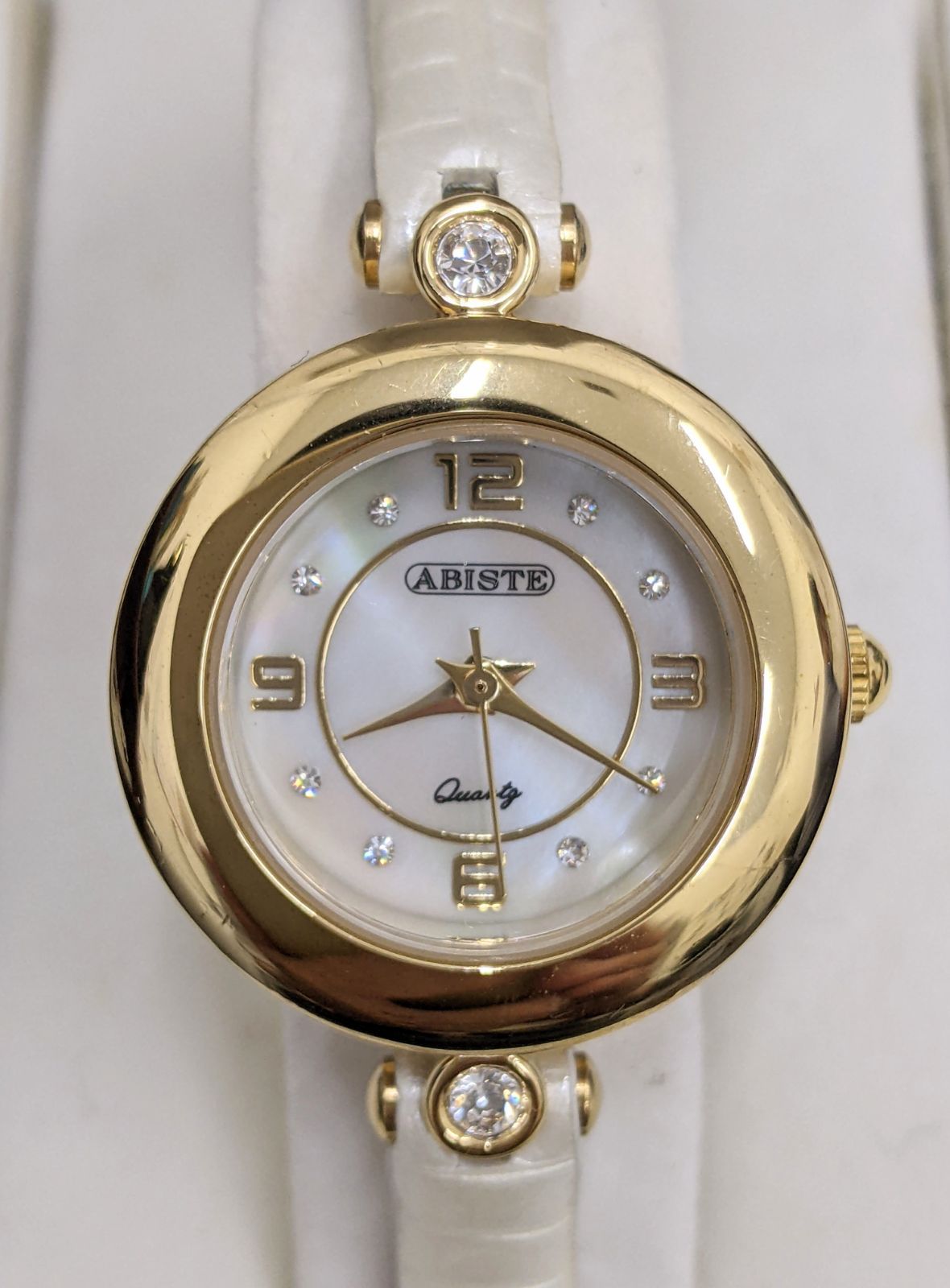 【未使用】ABISTE レディース 時計&バングル セット 楽天市場】アビステ 時計 中古の通販