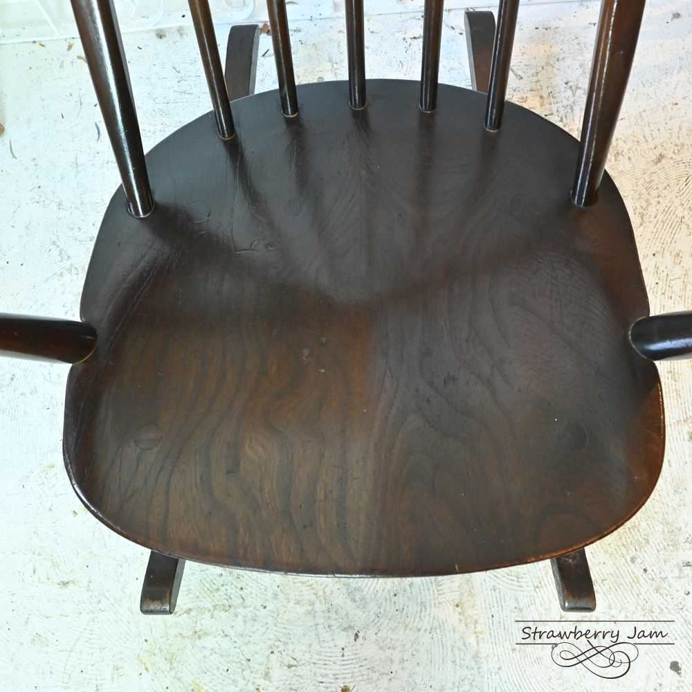 L3705-234-1 英国アンティーク ERCOL アーコールチェア ホイール