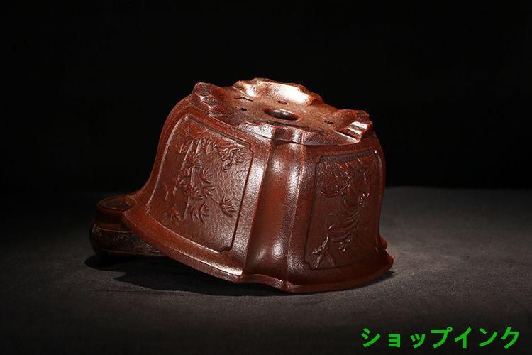 中国宜興 紫砂 鉢盆栽鉢 植木鉢 小品盆栽鉢 大品盆栽鉢 - メルカリ