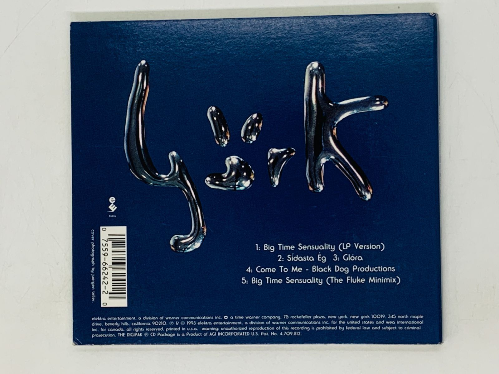 CD bjork / big time sensuality / elektra / ビョーク デジパック仕様 S04