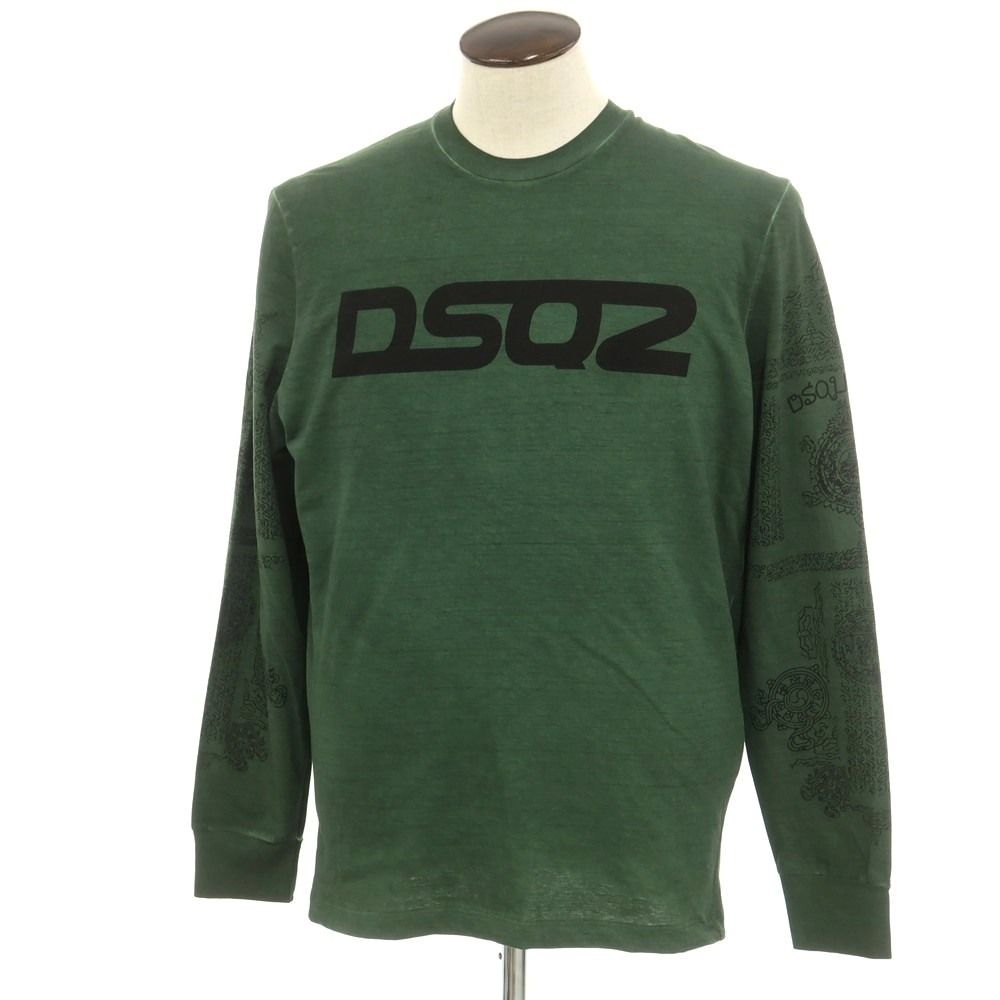 DSQUARED2◆クルーネック Tシャツ【送料関税込】 DSQUARED2】クルーネック 長袖 ロンTシャツ 送料関税込