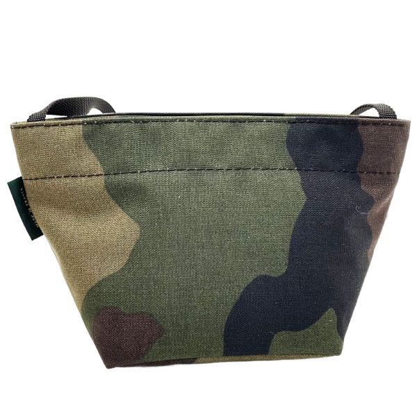 エルベシャプリエ クロスボディー 舟型 ショルダーバッグ XS ナイロン カモフラージュ 迷彩 1927W Herve Chapelier ミニバッグ ミニショルダー ポシェット 斜め掛け バッグ バック カバン 鞄