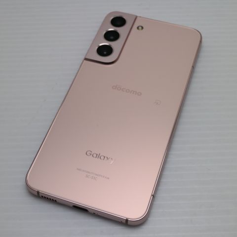 新品同様 Galaxy S22 SC-51C ピンクゴールド スマホ 白ロム 土日