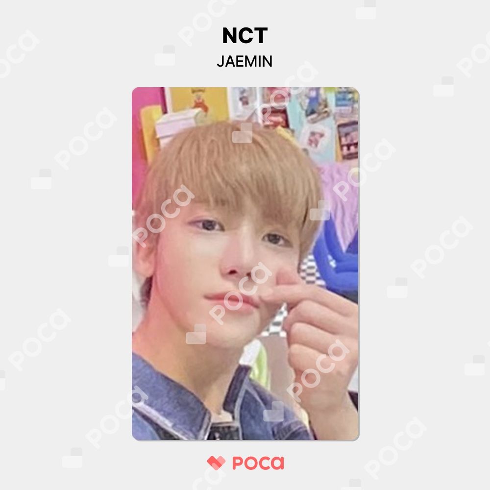 NCT ジェミン トレカ GLITCH ARCADE CENTER POP-UP STORE TATTOO
