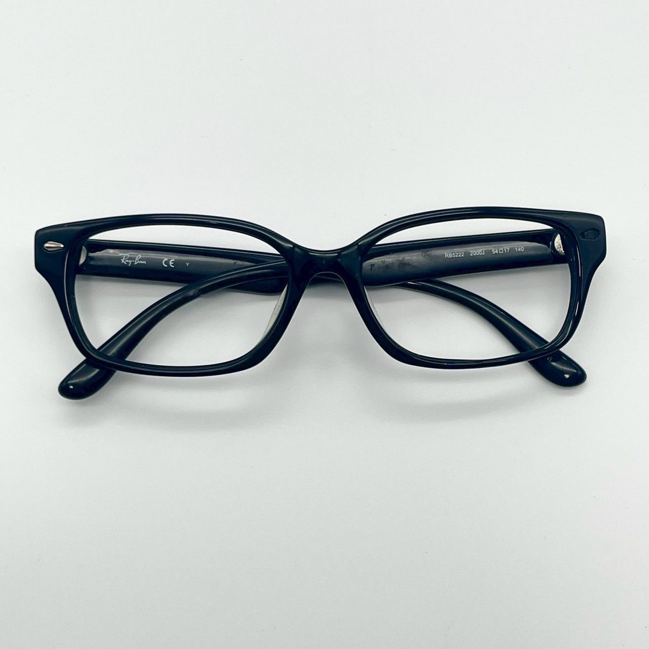 レイバン 眼鏡フレーム 伊達眼鏡 アイウェア プラスチック ブラック 70808 