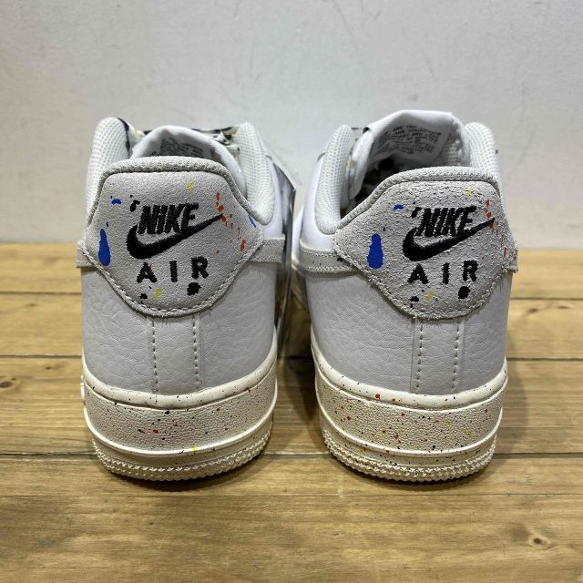 NIKE AIR FORCE 1 '07 LV8 PAINT SPLATTER 24.5cm CZ0339-100