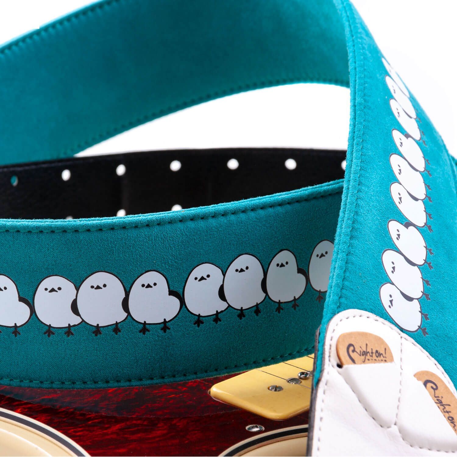 【新年大処分特価】 RightON!STRAPS SHIMAENAGA GYUGYU ギター ベース用ストラップ ライトオン ストラップ 満足