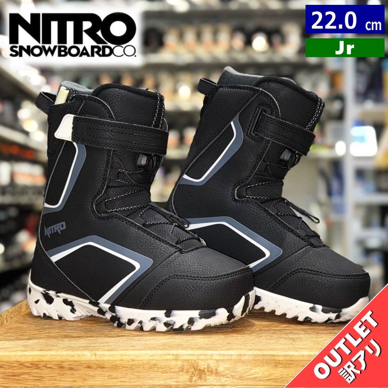 ラスト1点】 【OUTLET】23-24 NITRO DROID QLS Black White