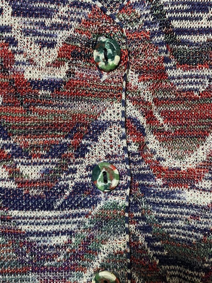 新作【激安通販】 MISSONI ミッソーニ ニット ロング ジレ マルチカラー 42 オレンジタグ MADE IN ITALY イタリア製 新商品が続々！