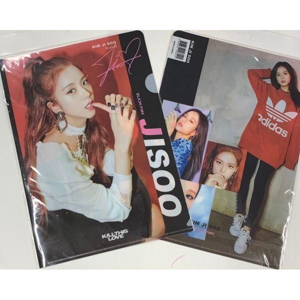 BLACKPINK ブラックピンク ジス A4 クリアファイル 韓流 グッズ