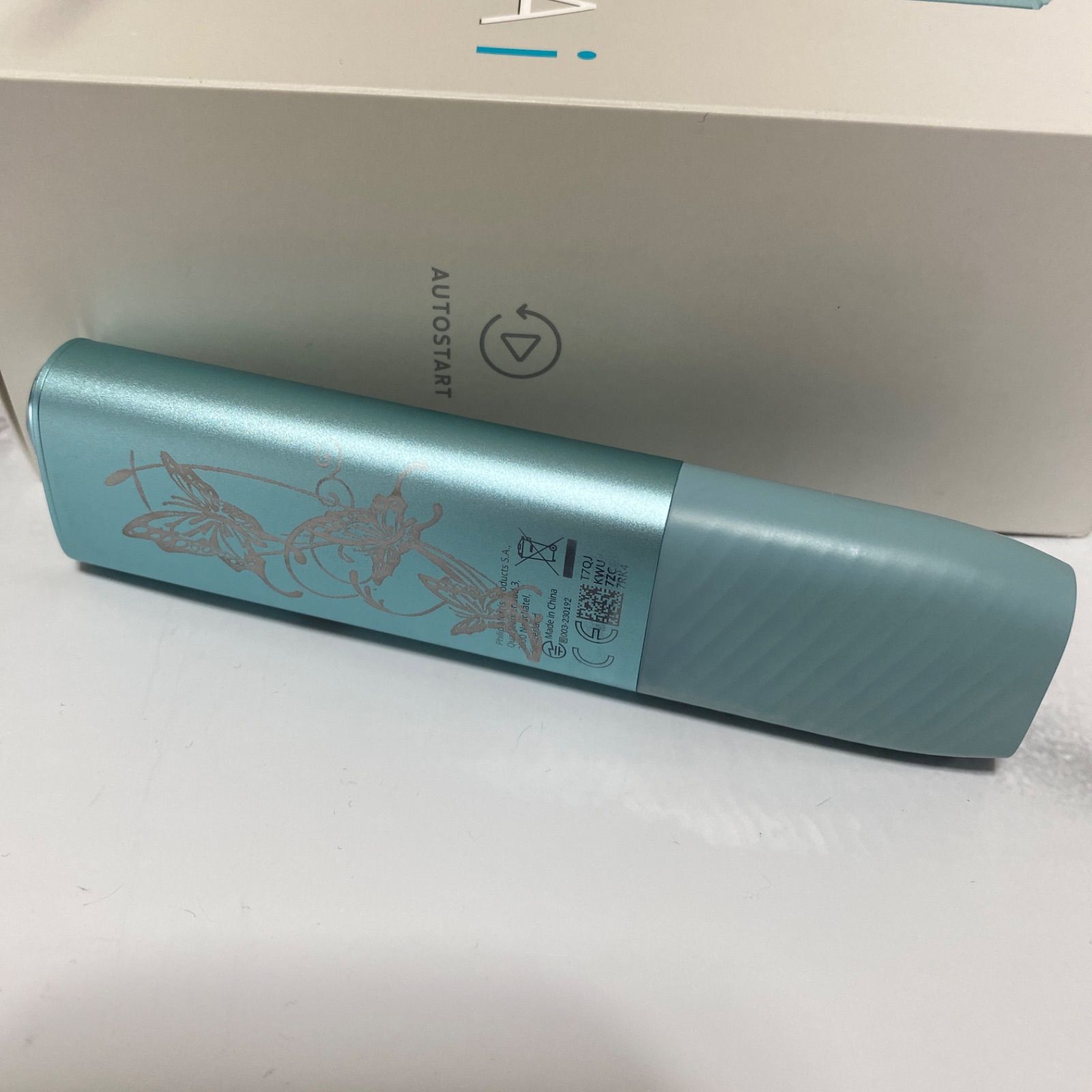 iQOS ILUMA ｉONE アイコス イルマ　ｉワン レーザー加工 蝶々62 IQOS - iQOS ILUMAONE アイコス イルマワン レーザー加工 アゲハ