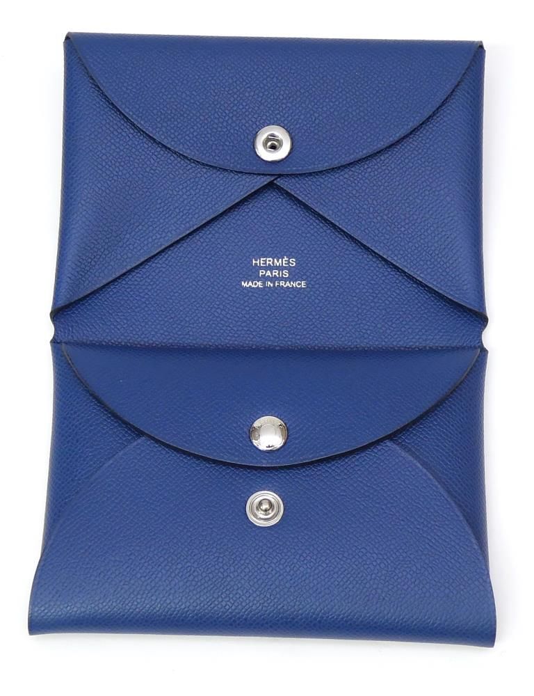 エルメス HERMES カルヴィ デュオ カードケース コインケース