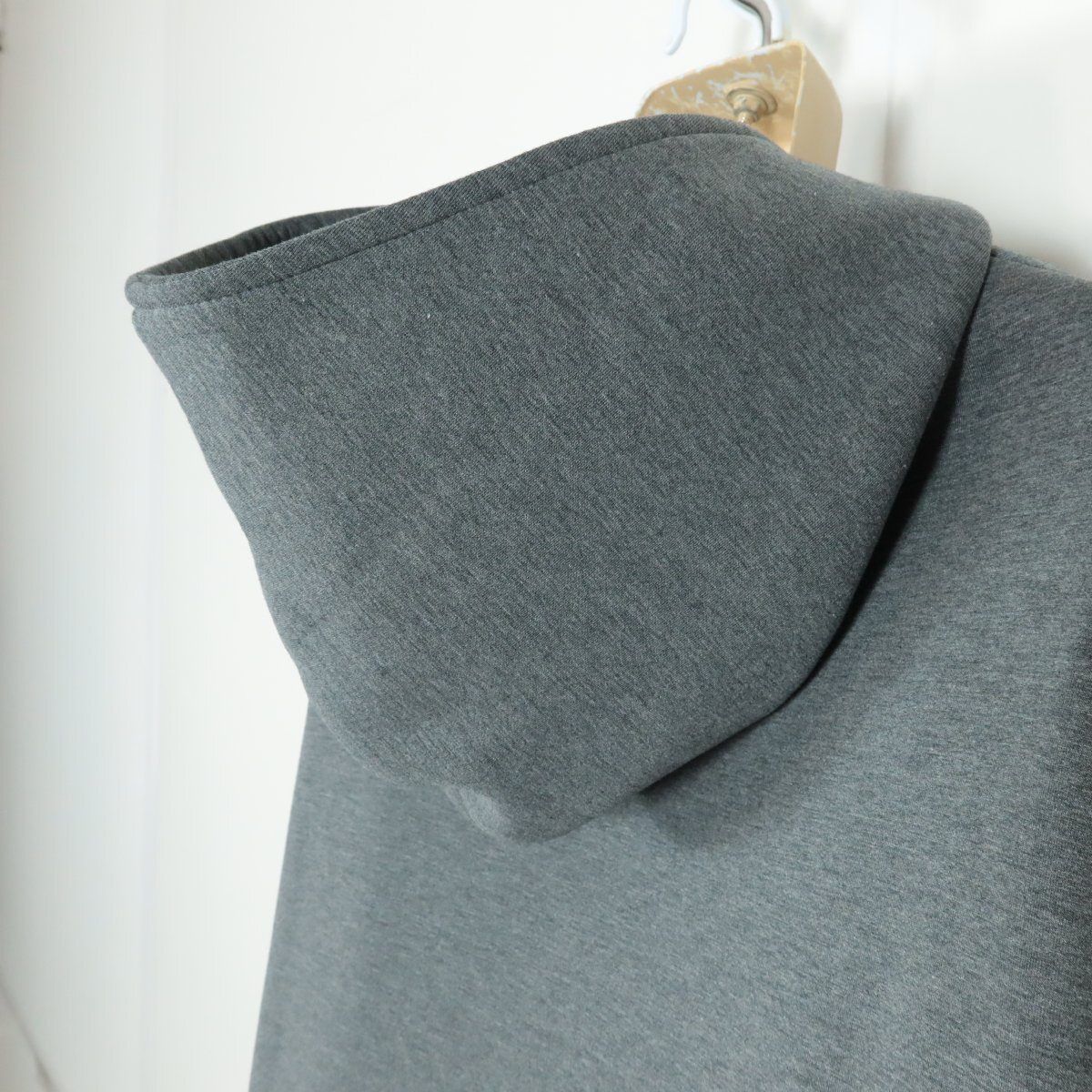 ビアズリー☆ゆったりコート フード付き サイズF ストレッチ素材♪濃い  