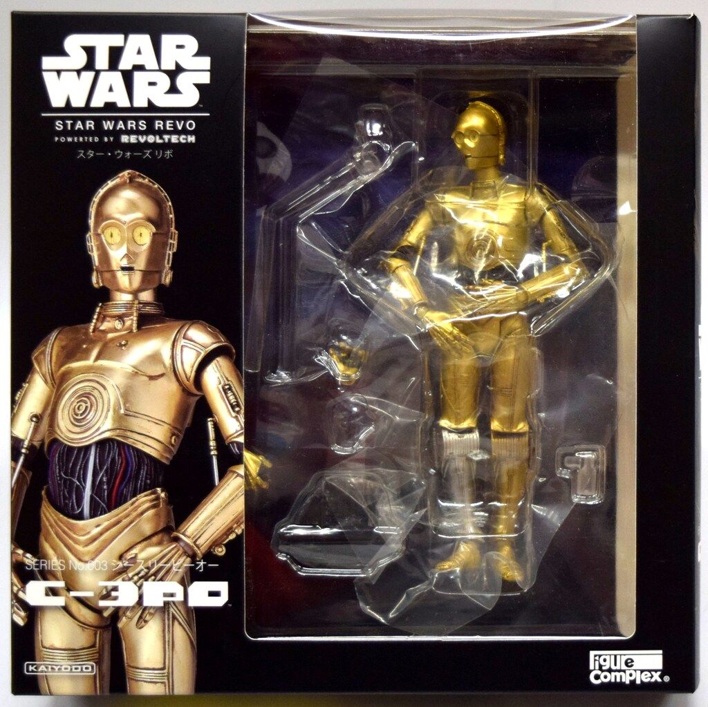 Star Wars C-3PO Revoltech Kaiyodo - O Espaço Virtual do Colecionador