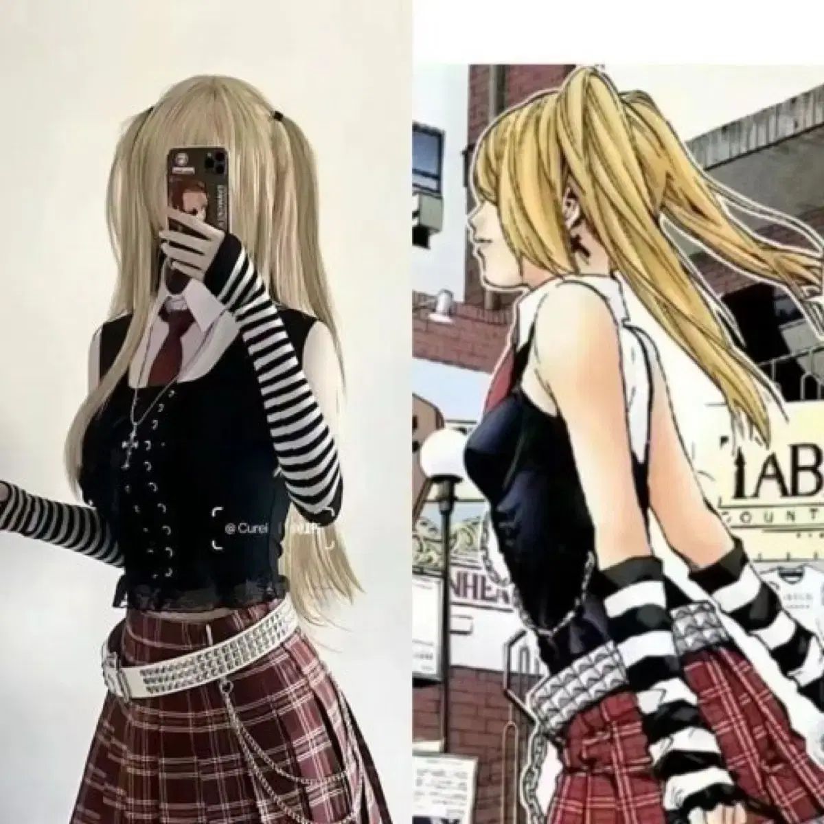 デスノート ミサ 民間人 コスプレ フルセット みさみさ アマネ