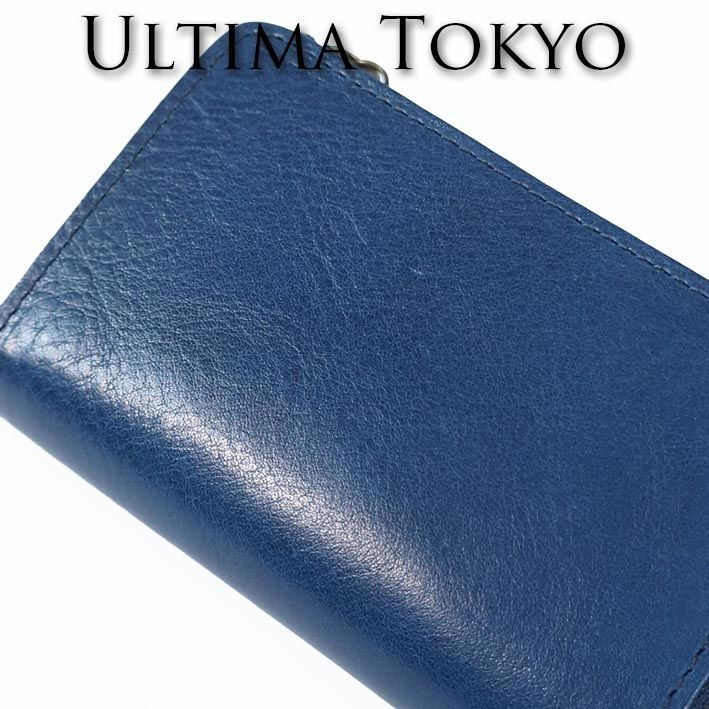 ウルティマトーキョー ultima TOKYO 牛革 二つ折り財布 メンズ