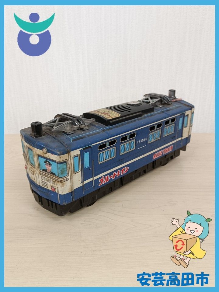 ブルートレイン　EF651011 A17-7 ブルートレイン EF651011 鉄道玩具 昭和レトロ - メルカリ