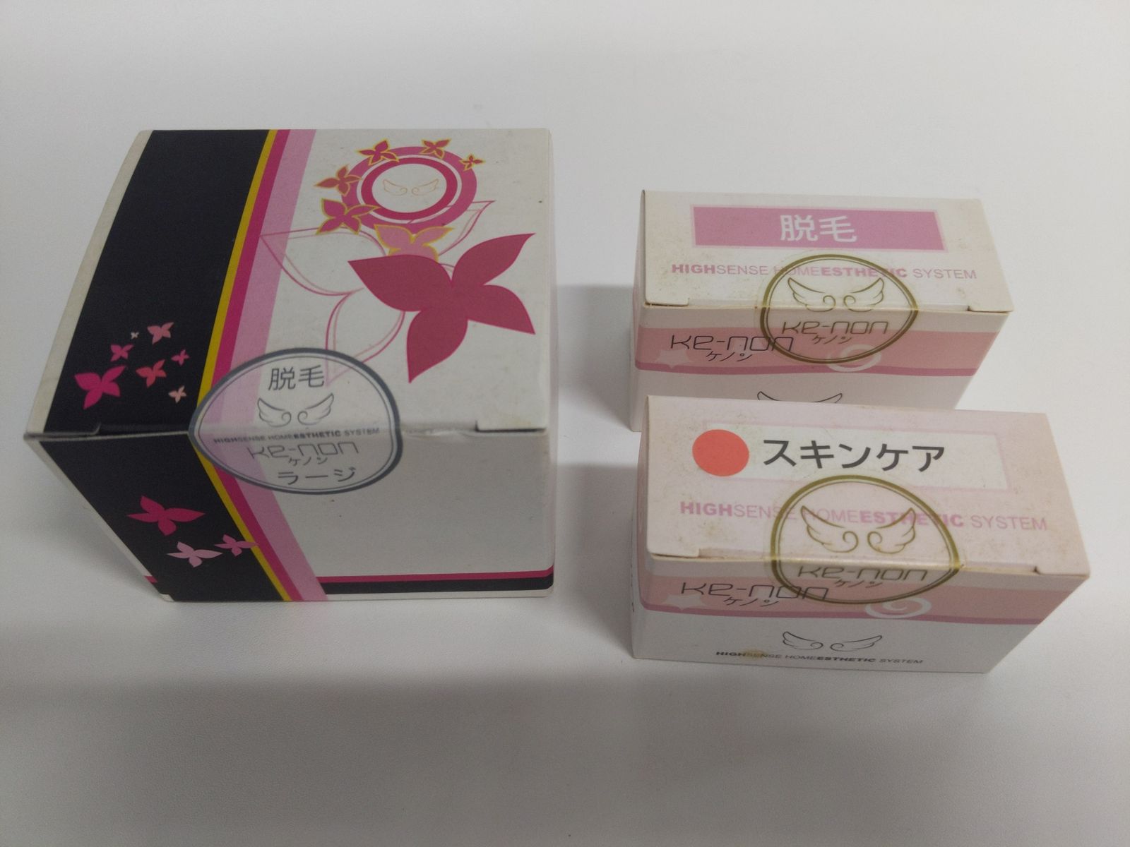 CK01 D エムテック KE-NON(ケノン)脱毛器 ピンクゴールド(ローズ系