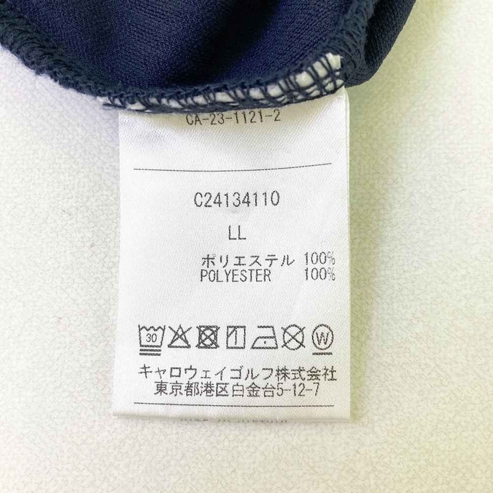 半袖ポロシャツ ストライプ柄