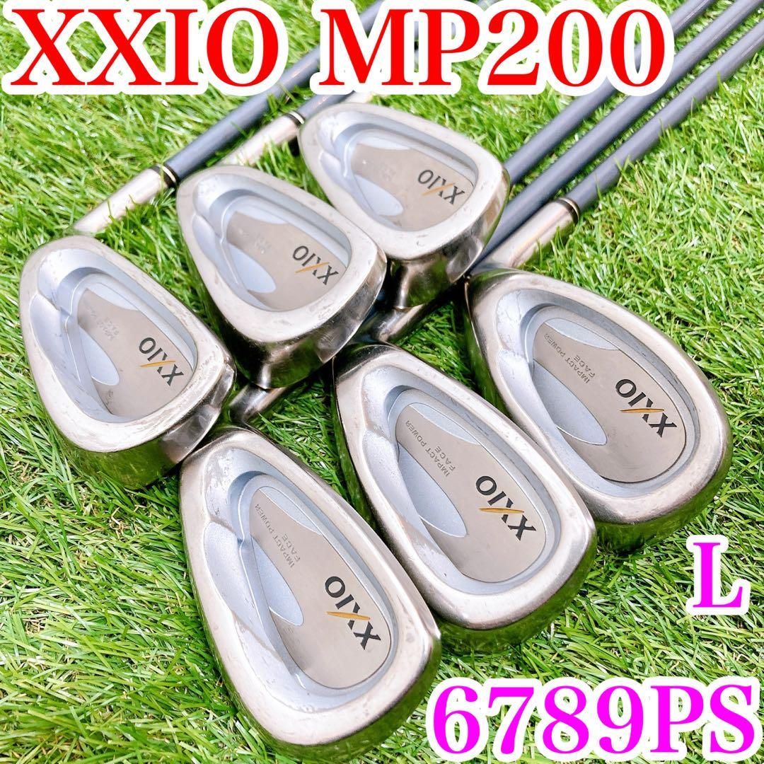 ゴルフレディース】ゼクシオ MP200 2代目 アイアン FLEX L ゴルフレディース】ゼクシオ MP200 2代目 アイアン FLEX L