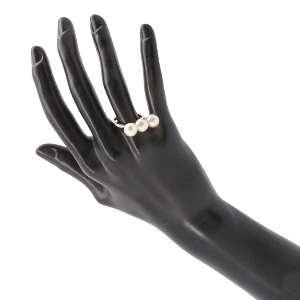 タサキ リング バランス ネオ リング あこや真珠 K18SGサクラゴールド  